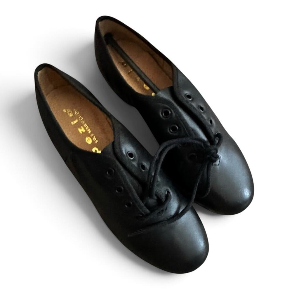 Capezio Gold Series Black Tap Shoes 6M NWOT